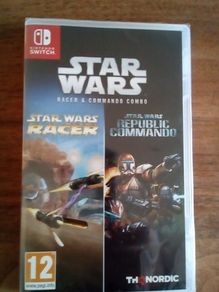 (sealed) Star Wars Racer and Commando Combo - Nintendo Switch games