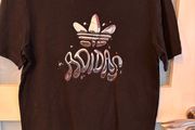 Adidas black tshirt