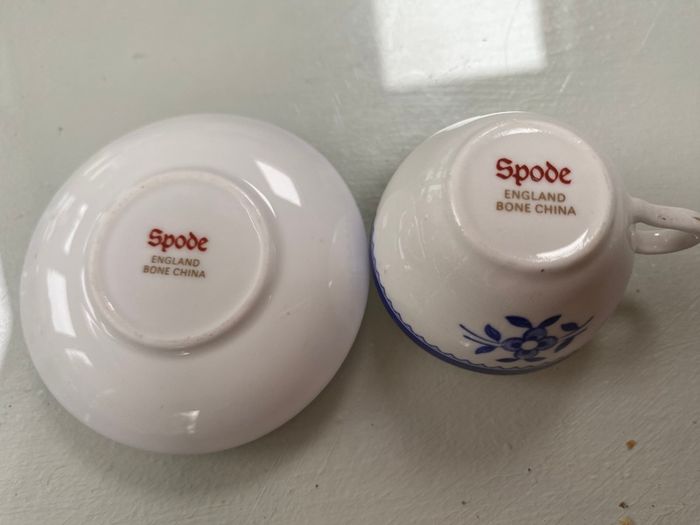 Minature Copeland Spode cup and saucer