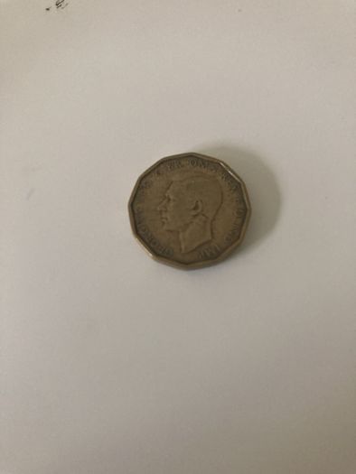 English 3 pence 1937,1941,1942,1942