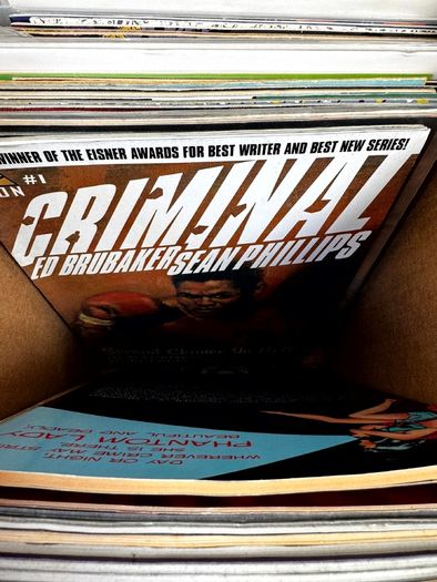 Indie Long Comic Box w 250 Comics for Sale