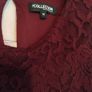 Burgundy Dress Image 2