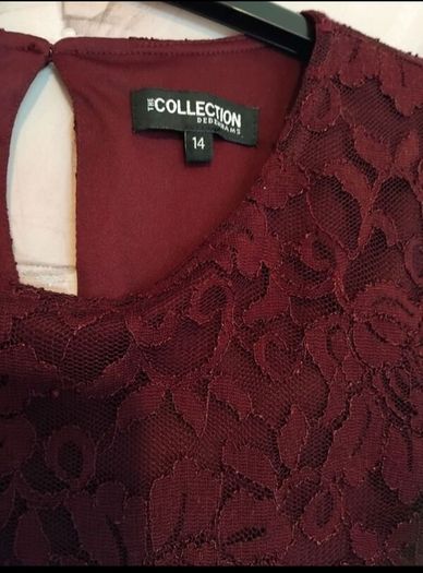 Burgundy Dress