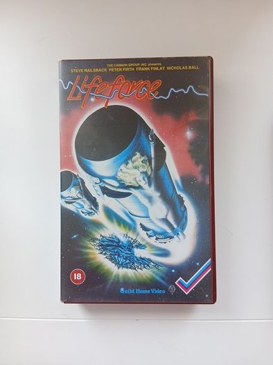 Lifeforce VHS Film On A High Grade Scotch Cassette.