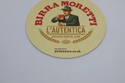 Birra Moretti : L' Autentica - Beer Mat/Coaster