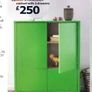 Vintage-Style IKEA STOCKHOLM Green Cabinet  2013 Collection Image 2