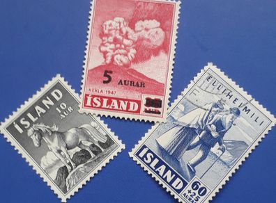 STAMPS - Lot - Iceland