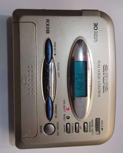 AIWA RX118 Cassette Walkman Player