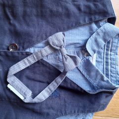 Boys Shirt, Waistcoat and bow set. Age 2-3