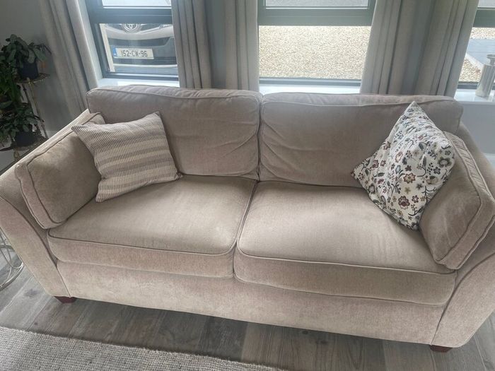 2 large matching couches