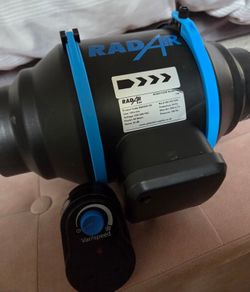 RadAir Inline Fan & Fan speed controller