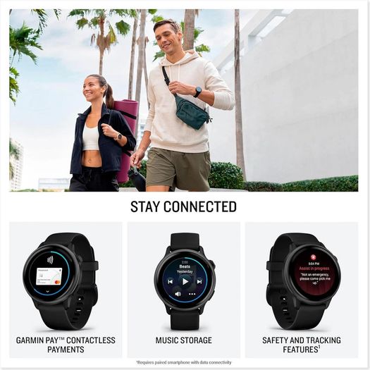 Garmin Vivoactive 6 GPS Smartwatch - New Open Box