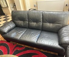 Leather Couch Set