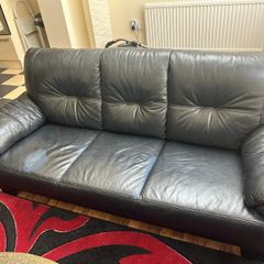 Leather Couch Set