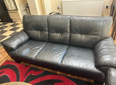 Leather Couch Set