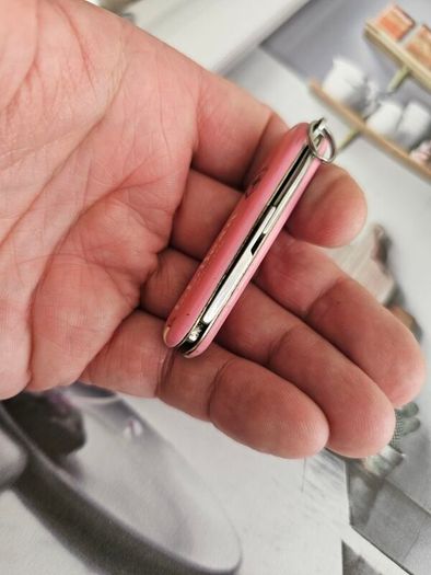 Vintage Victorinox L.L.Bean Classic Pink 58mm Swiss Army Knife Keychain tool Collectable