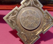 G.S &W.R F.C. 2nd Division 1917-18 9ct Gold 375  Medal