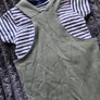Brand-New Jojo Maman Bebe Dungaree Set with T-Shirt Image 9