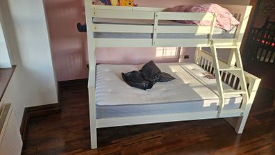 Triple bunk bed inc mattresses