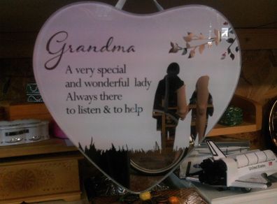Sign for "grandma"