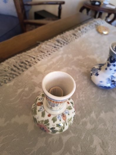 Delft Bud Vase