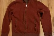 Ladies Massimo Dutti Zipped Wool and Cashmere Top Size L