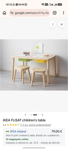 Kids desk flifast ikea