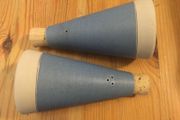 AS NEW John Ryan Salt-and-Pepper Set