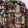 Metallic patterned blouse Image 4