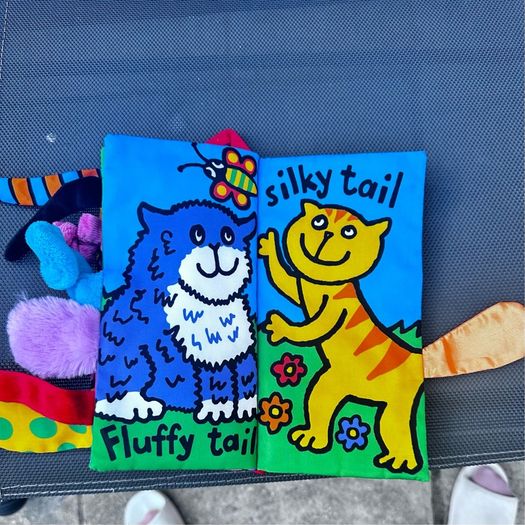jollybaby soft book Brand New Kitty Tails