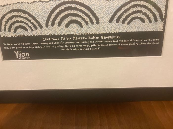 Aboriginal artwork free postage
