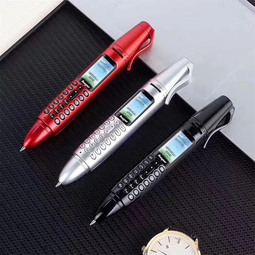 Ak007 Pen Type Mini Mobile Phone 0.96 Inch Screen Gsm Bluetooth-compatible Camera Dialer portable With Voice Recorder speaker