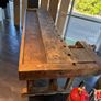 Vintage Carpenters Bench Image 3