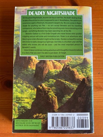 Science Fiction: 'Inner Eclipse' book