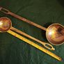 Pair of brass ladles Image 2