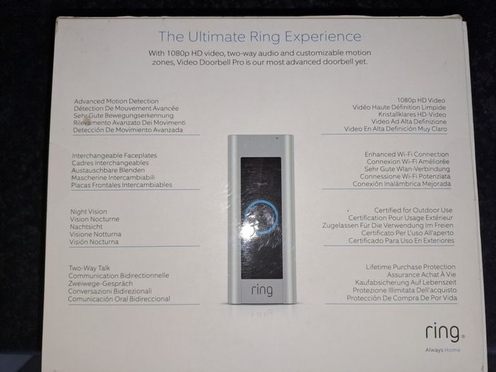 ring video doorbell Pro