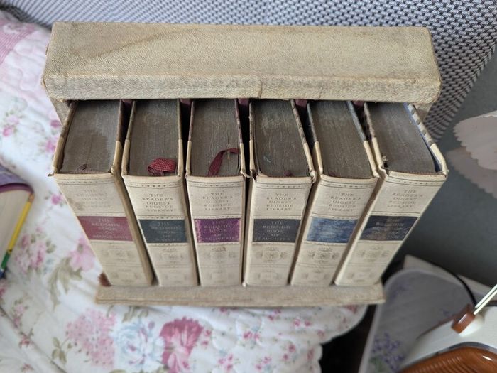 Set of old books