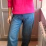 Stunning American Vintage Vitow Sweater in Neon Pink Image 2