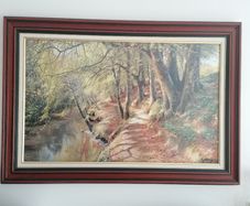 Lot of 9 Framed Artworks Mixed Styles Cash or Revolut on Pickup