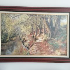 Lot of 9 Framed Artworks Mixed Styles Cash or Revolut on Pickup