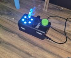 7 Colour Led Smoke Machine With Remote