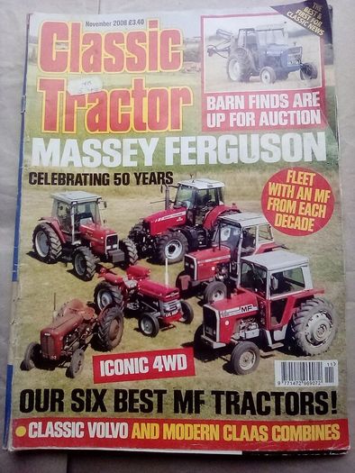 Old Tractor Magazines: Massey Ferguson