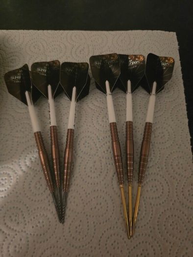 2x Sets Mission Cam Crabtree Darts