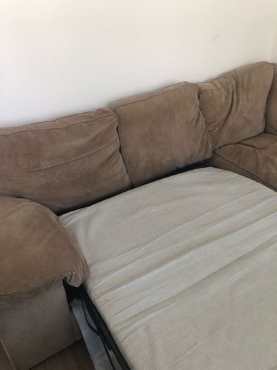 Corner sofabed