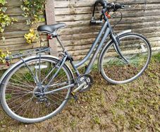 Small women's/ kids Viking bike with Kryptonite lock