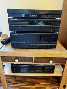 Marantz CD-42 CD player with the famous Philips SAA7350GP dac chip paired with an NPC SM5840FP filter