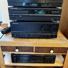 Marantz CD-42 CD player with the famous Philips SAA7350GP dac chip paired with an NPC SM5840FP filter