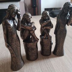 Original Genesis Fine Arts Bronze Figurines Collection