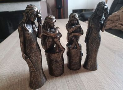 Original Genesis Fine Arts Bronze Figurines Collection