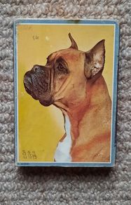 Vintage Seita 'Le Boxer' dog match box